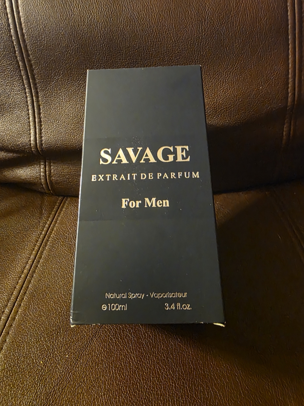 Savage Extrait De Parfum For Men - Black & Gold Packaging